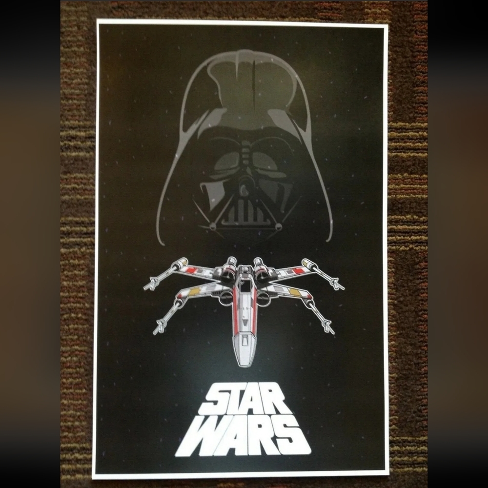 Star Wars Darth Vader Poster 11 X 17 New